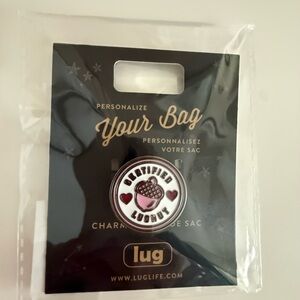 Lug Certified Lugnut Charm Orchid Pink